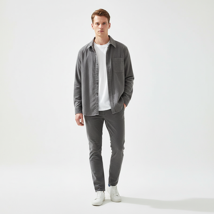 Corduroy Herrenhemd -  Noah