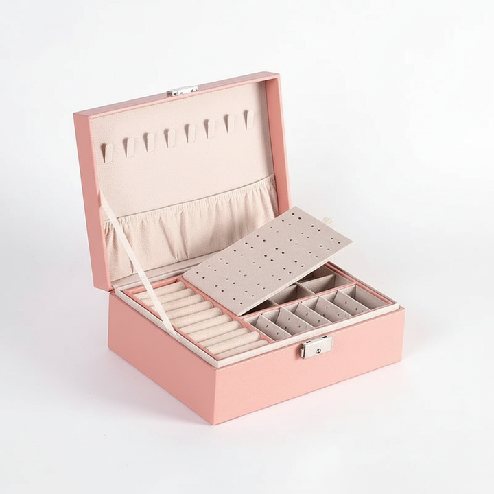 Doppellagige Schmuckaufbewahrung - JewelryHaven 
