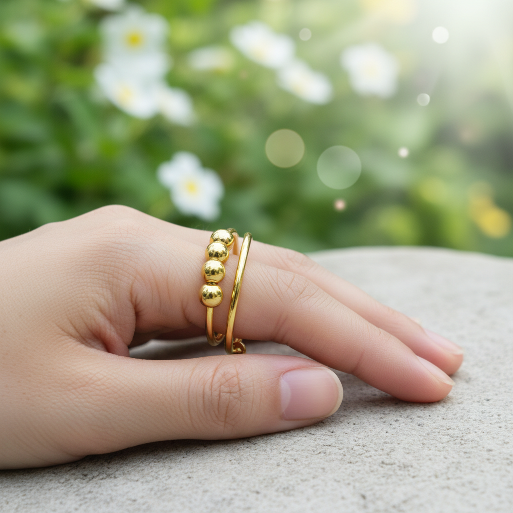 Drehbarer Anti-Stress-Ring - StressLessRing 