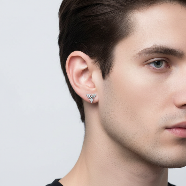 Dreieckige Ohrringe - Trianglance 