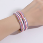 Dreifarbige Wickelarmband - LayerWrap 