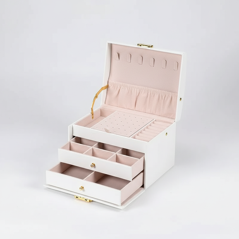 Dreischichtige Schmuckschatulle - JewelKeeper 