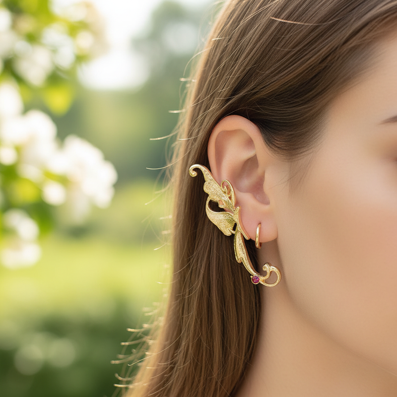 Edelmetall Ohrring - LightEar 