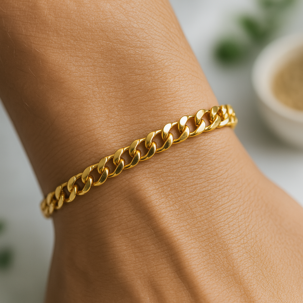 Edelstahl Kettenarmband - ChainGlow 