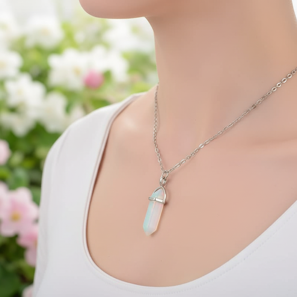 Edelstein Halskette - CrystalNecklace 