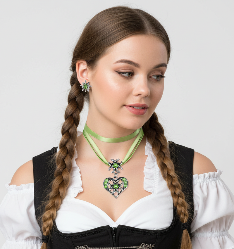 Edelweiß-Halskette - TrachtenGlanz 