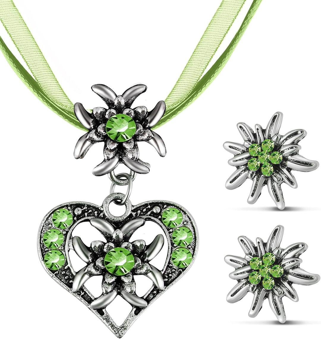 Edelweiß-Halskette - TrachtenGlanz 