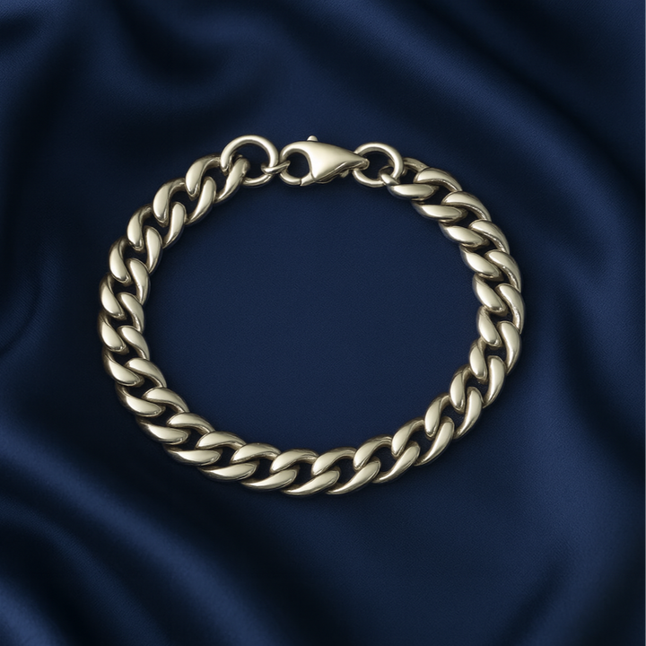 Eleganz-Link Edelstahl-Armband