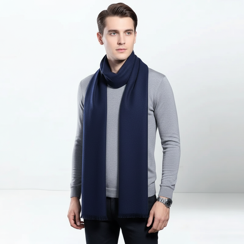 Feiner Kaschmir Langschal In Schlichtem Design - CozyCove