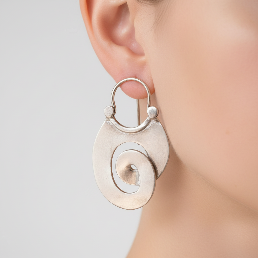 Filigrane Spiralohrringe - Spiralia 