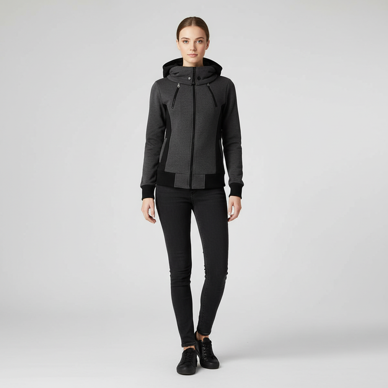 Fleecejacke Mit Kapuze - Rudolf