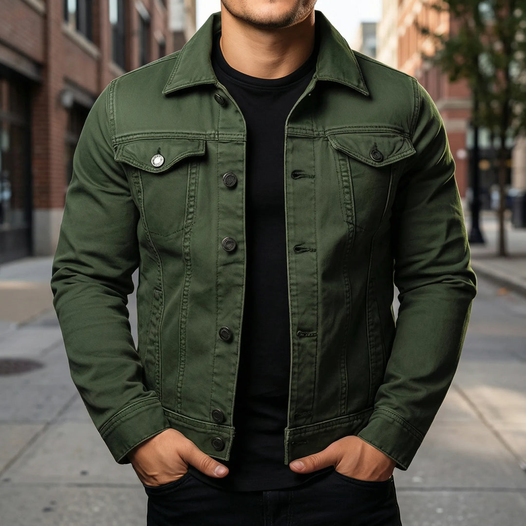 Freizeitjacke Mit Knopfleiste - Giuseppe