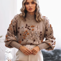 Gebreide Damenpullover -  Charlotte