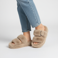 Gefütterte Flauschige Hausschuhe - WarmFluff