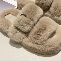 Gefütterte Flauschige Hausschuhe - WarmFluff