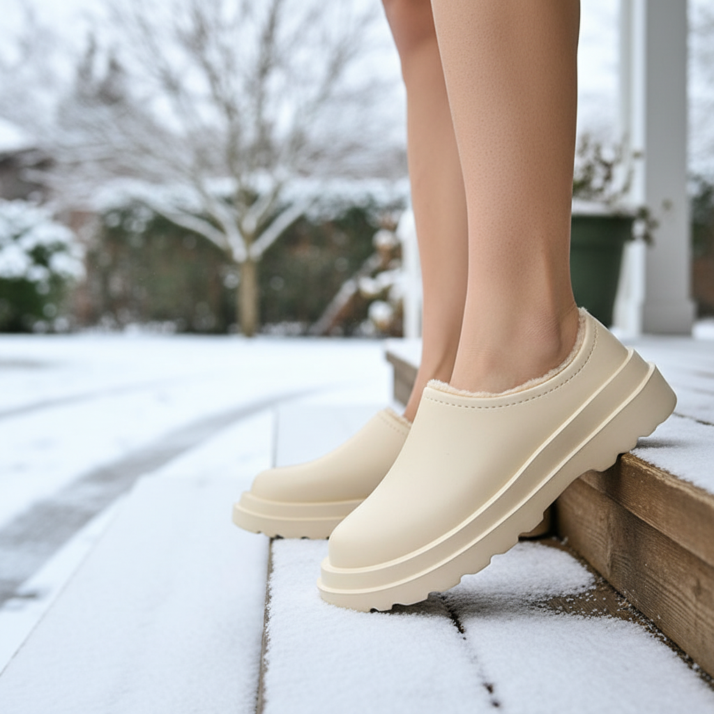 Gefütterte Wasserfeste Hausschuhsohle - WarmTrail