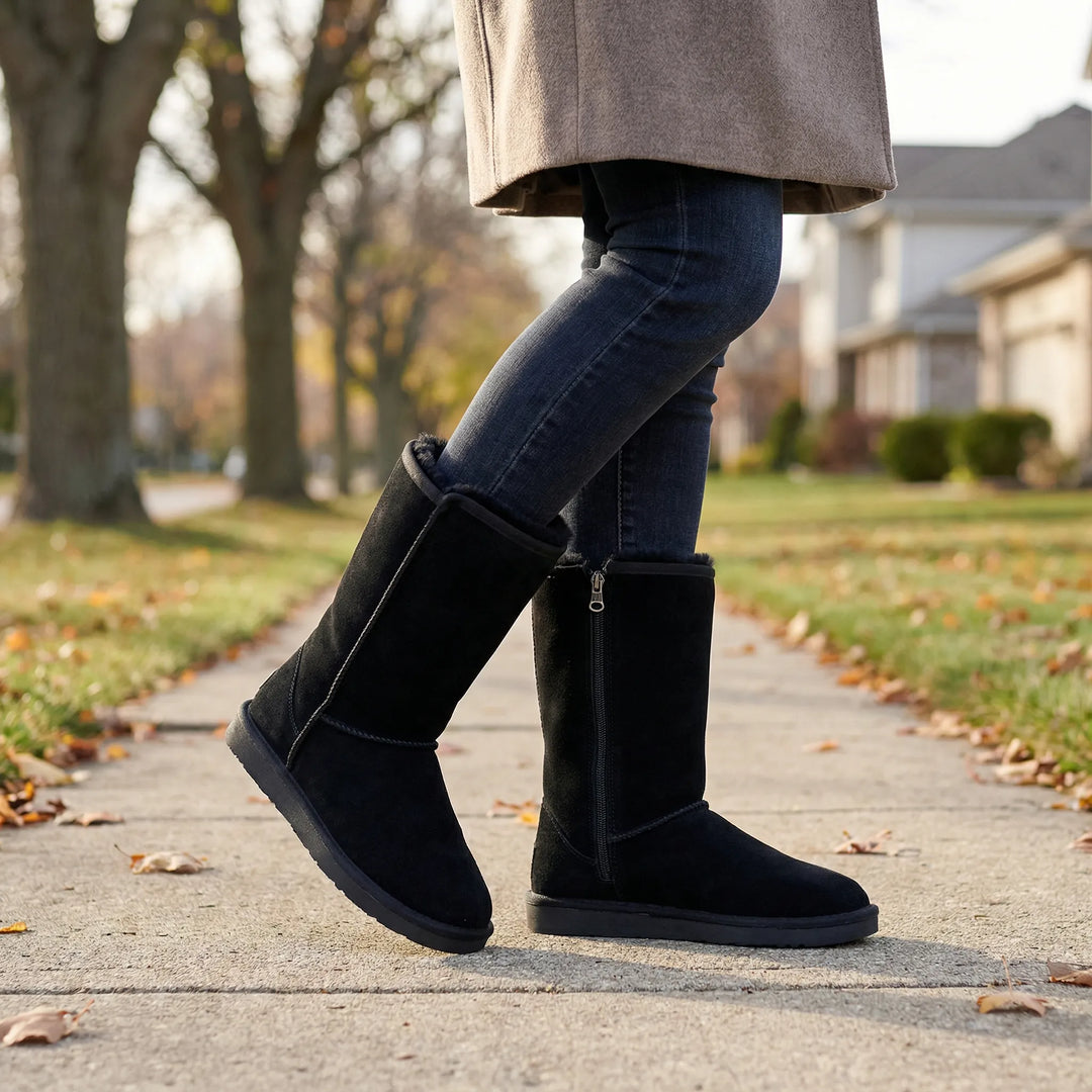 Gefütterter Damenstiefel - Carolina