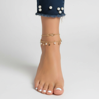 Geometrische Fußkette - LegShine 