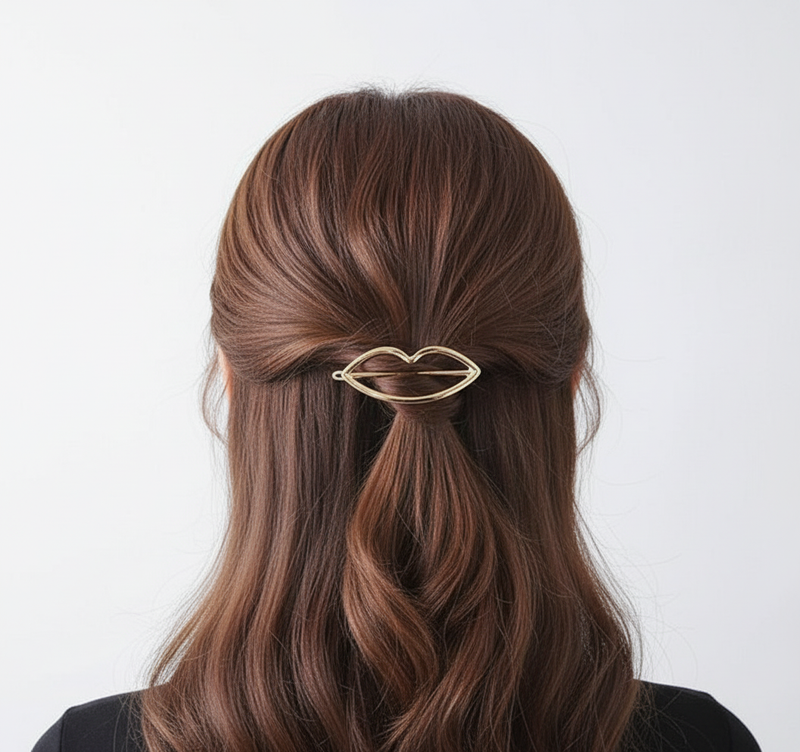 Geometrische Haarspange - MoonClip 