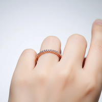 Geometrischer Designring - EternityRing 