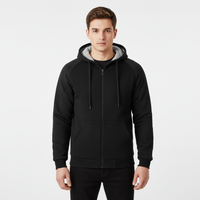 Geplüschte Herren-Hoodie - Moritz