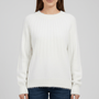Gerippter Langarm-Pullover - Mayra
