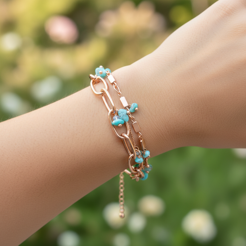Geschichtetes Armband - VibeCharm 