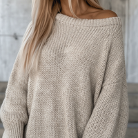 Gestrickter Damenpullover -  Marina