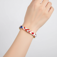 Goldfarbener Edelstahlarmreif - GlamourBangle 