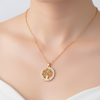 Halskette Mit Anhänger - GleamTree 