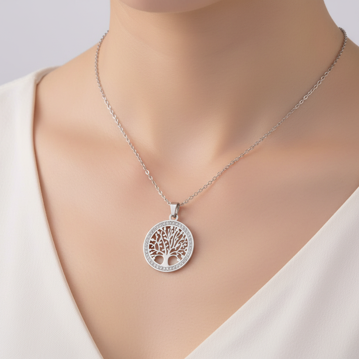 Halskette Mit Anhänger - GleamTree 