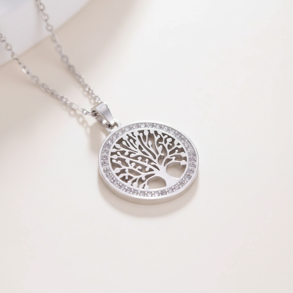 Halskette Mit Anhänger - GleamTree 