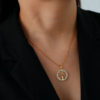 Halskette Mit Anhänger - GleamTree 