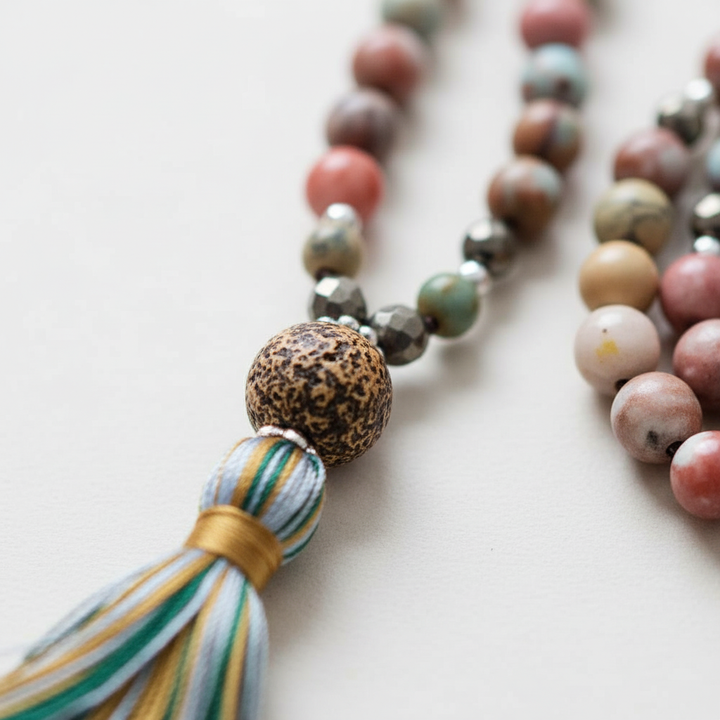 Handgefertigte Mala Kette - HeartMala 