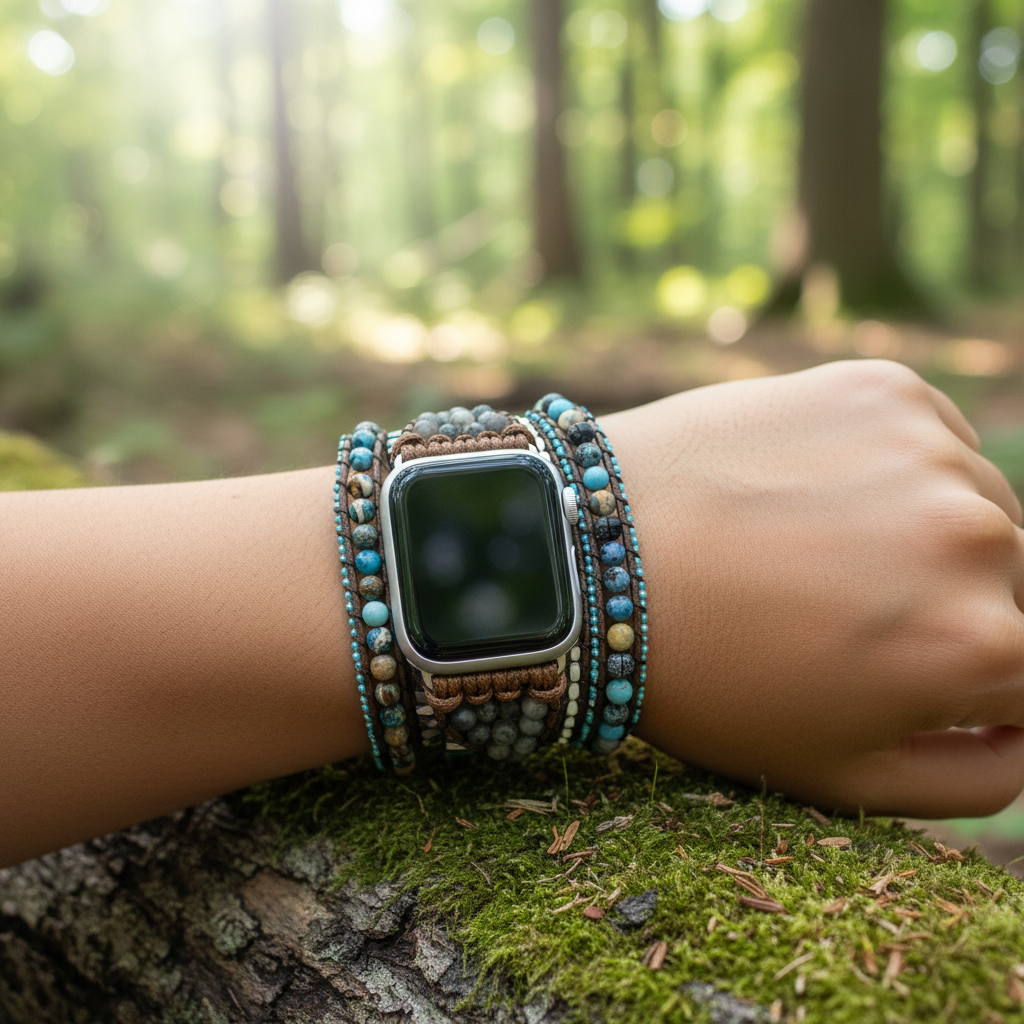 Handgefertigtes Armband - GemstoneBand 