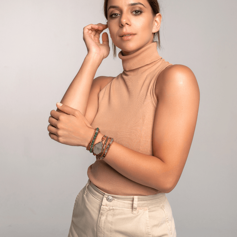 Handgefertigtes Wickelarmband - HarmonyBand 