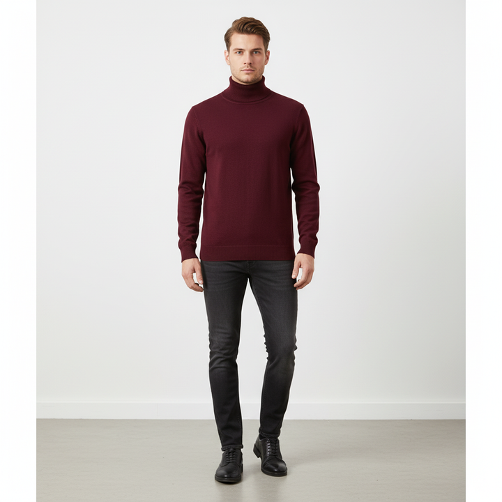 Herren Pullover Mit Rollkragen - Jörg