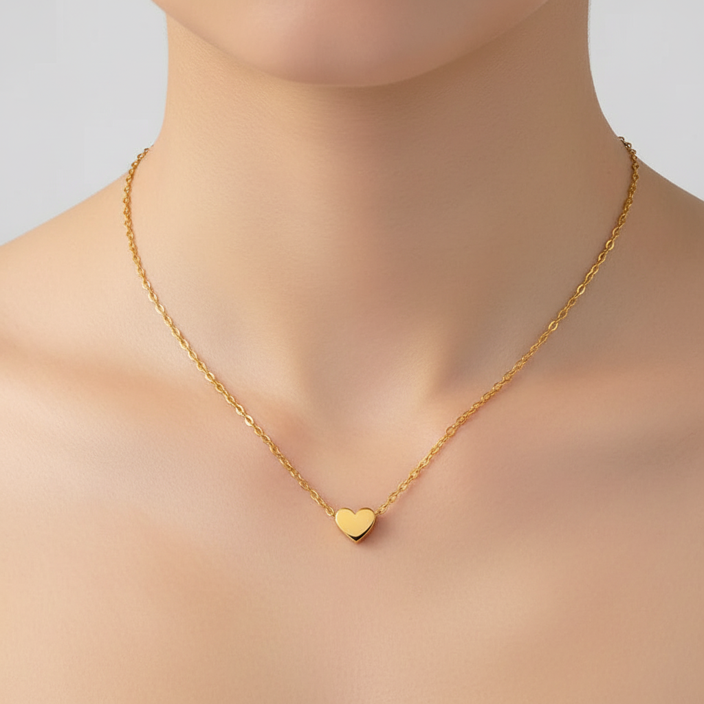 Herzanhänger Aus Edelstahl - AffectionPiece 