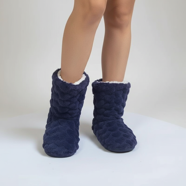 Hoch Geschnittener Hausschuh - FluffBoot