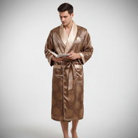 Hochwertiger Satin-Bademantel - Marius