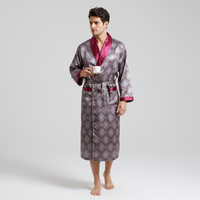 Hochwertiger Satin-Bademantel - Marius