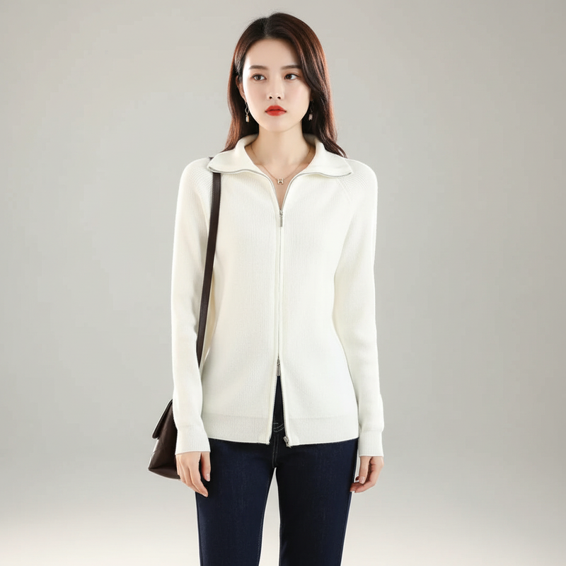 Hochwertiges Strickmaterial -  Annette