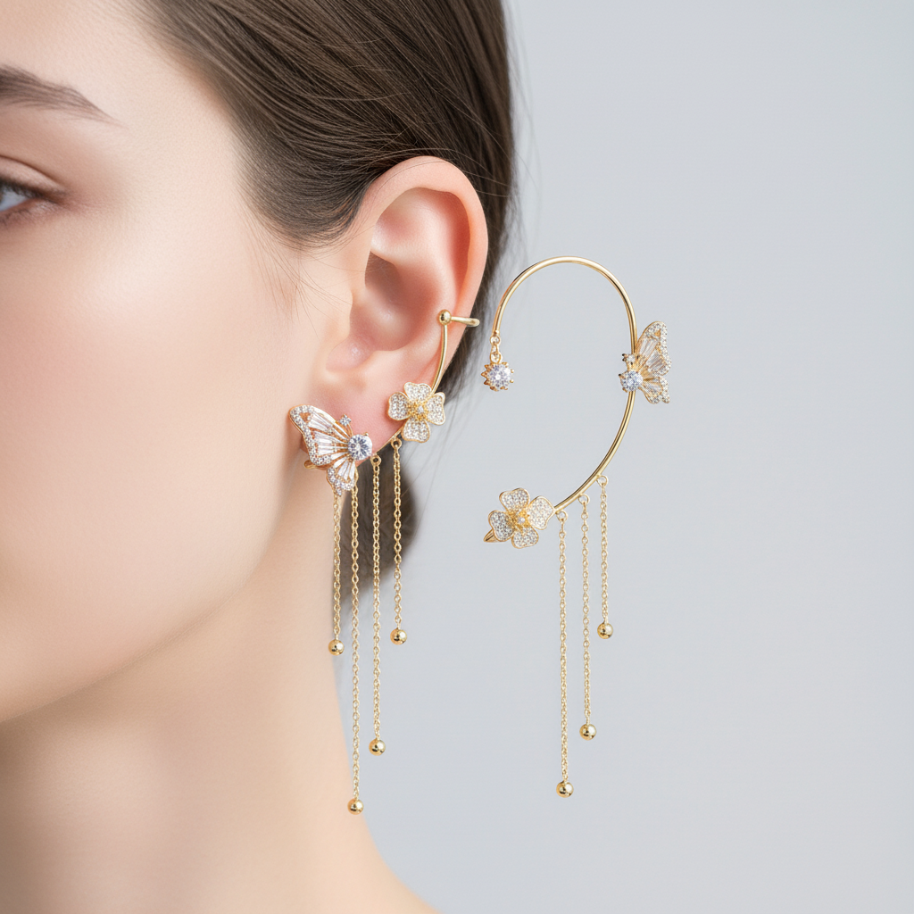 Hypoallergene Ohrringe - GlimmerWings 