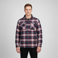 Kariertes Flanell Jacke Für Herren - Karl