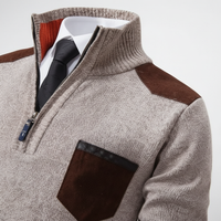 Kaschmirpullover Mit Reißverschluss -  Emil