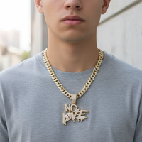 Kette Mit Anhänger - HipHopGlow 