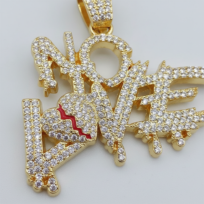 Kette Mit Anhänger - HipHopGlow 