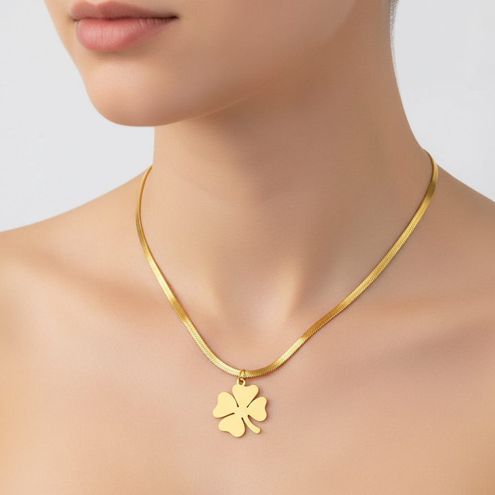 Kette Mit Schlange-Klinge - CloverCharm 