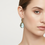 Klassische Tropfenohrringe - CrystalDrop 