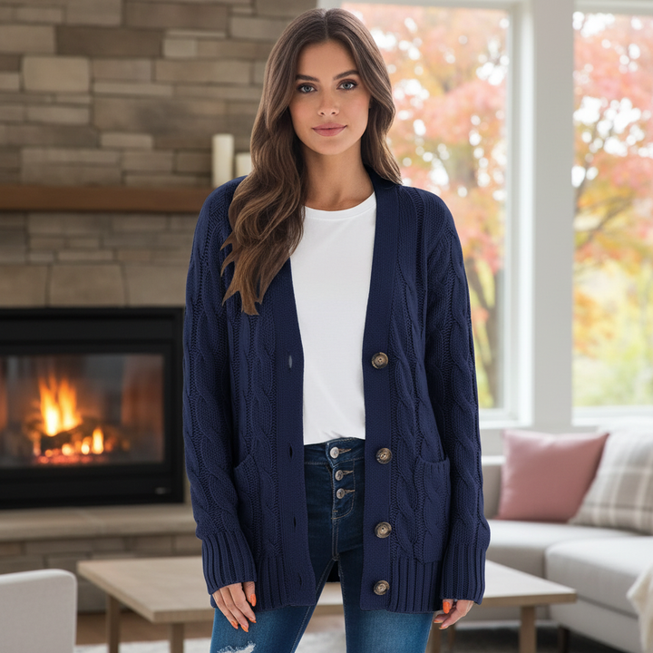 Klassisches Strickjäckchen -  Clara